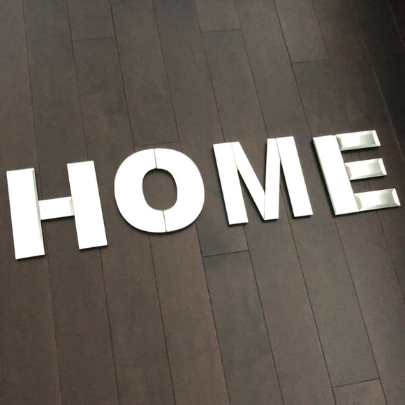 HOME Mirrored Letter Sign - Picture 1 of 16